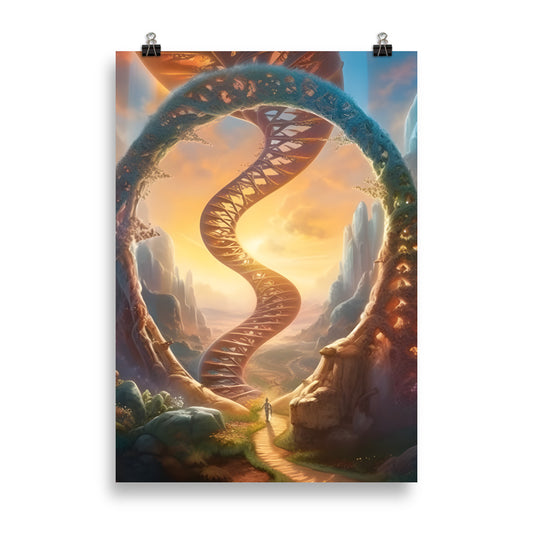 "DMT Valley of Existence" Poster